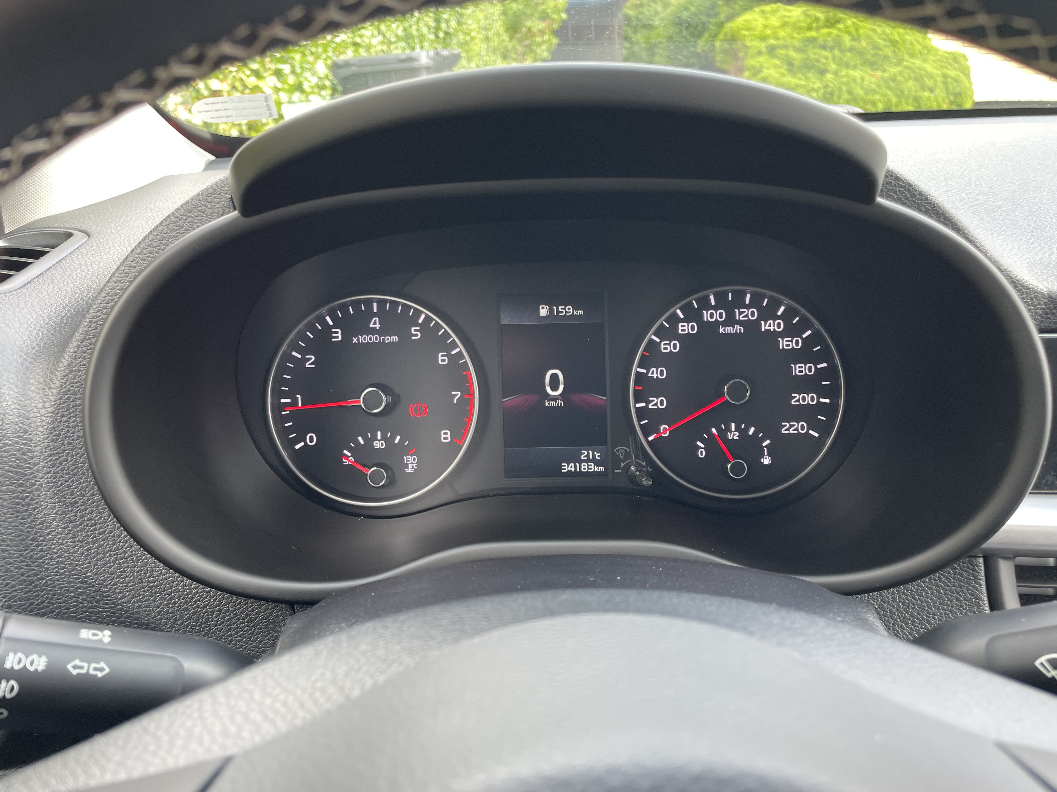 Rød Kia Picanto fra 2023