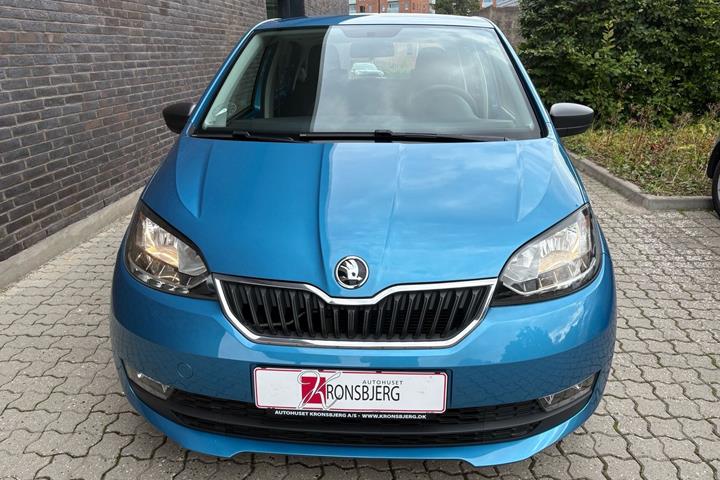 Blå Skoda Citigo fra 2019