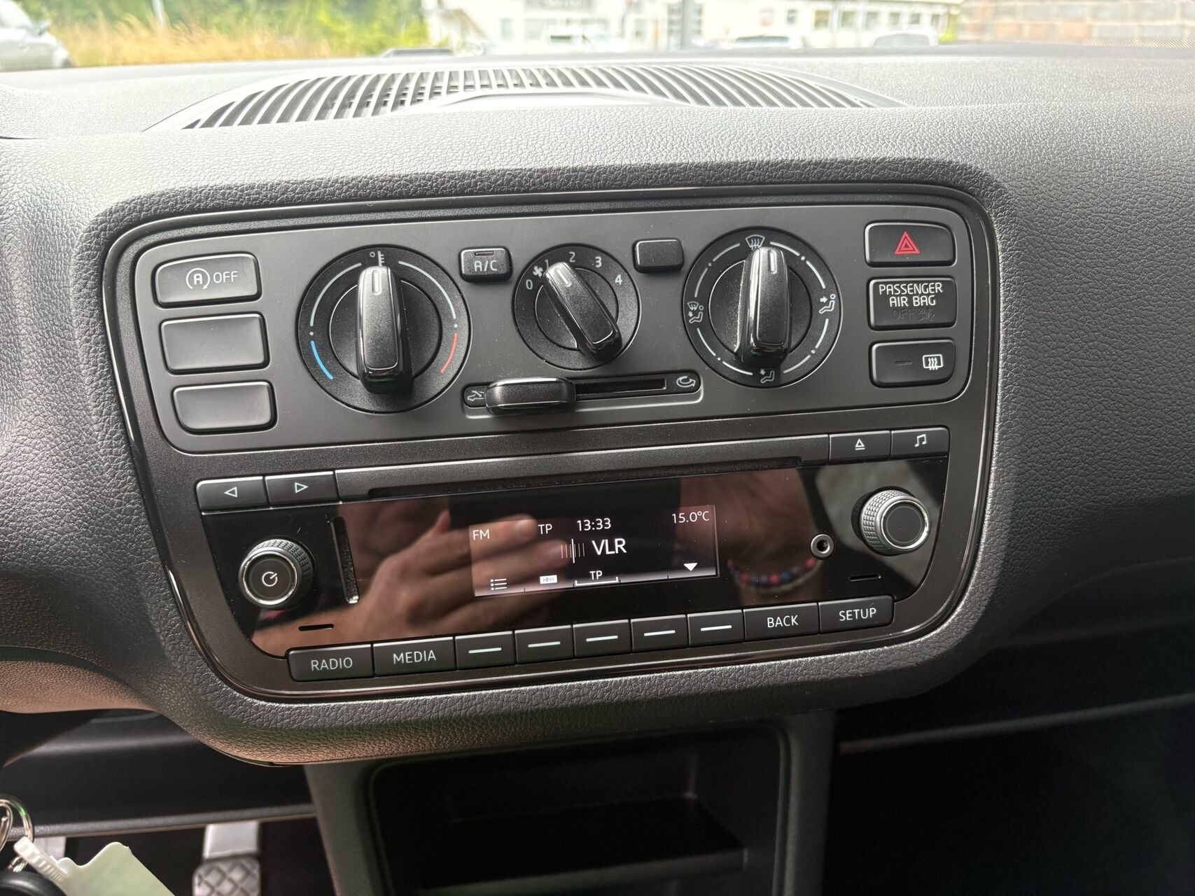 Blå Skoda Citigo fra 2019