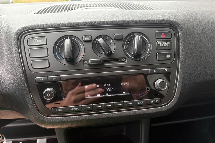 Blå Skoda Citigo fra 2019