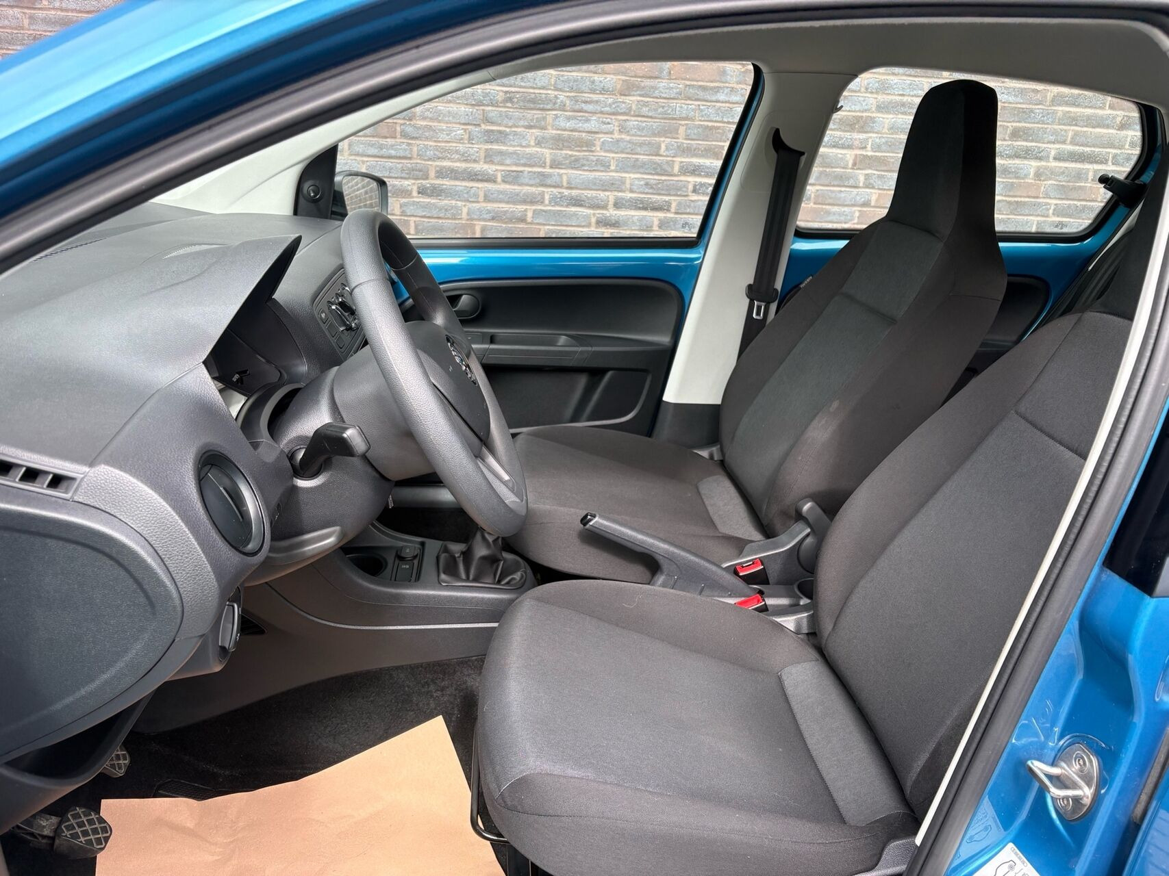 Blå Skoda Citigo fra 2019
