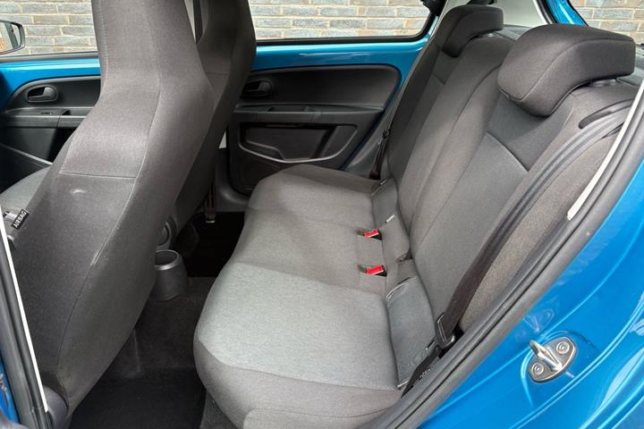 Blå Skoda Citigo fra 2019
