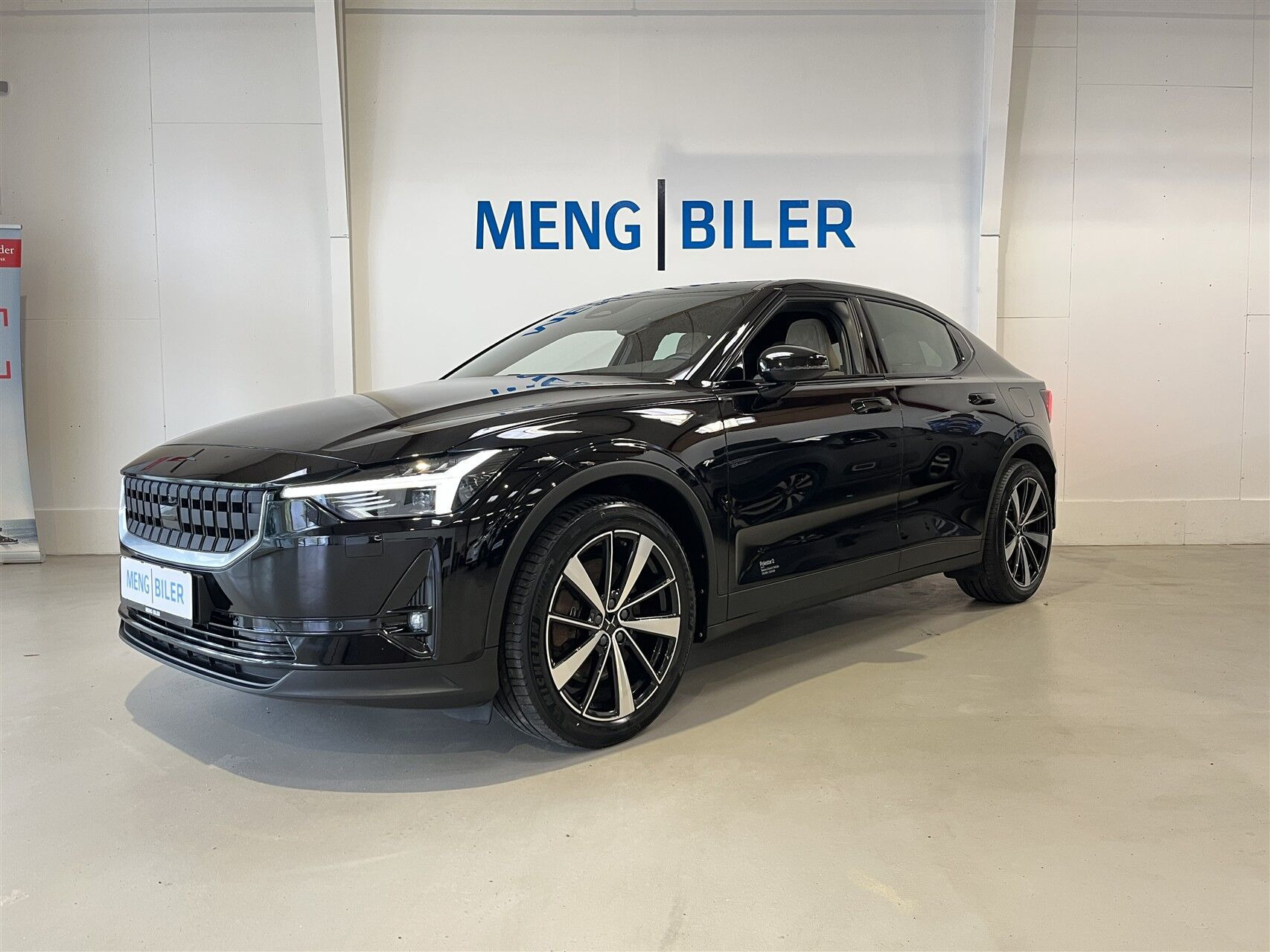 Sort Polestar 2 fra 2022
