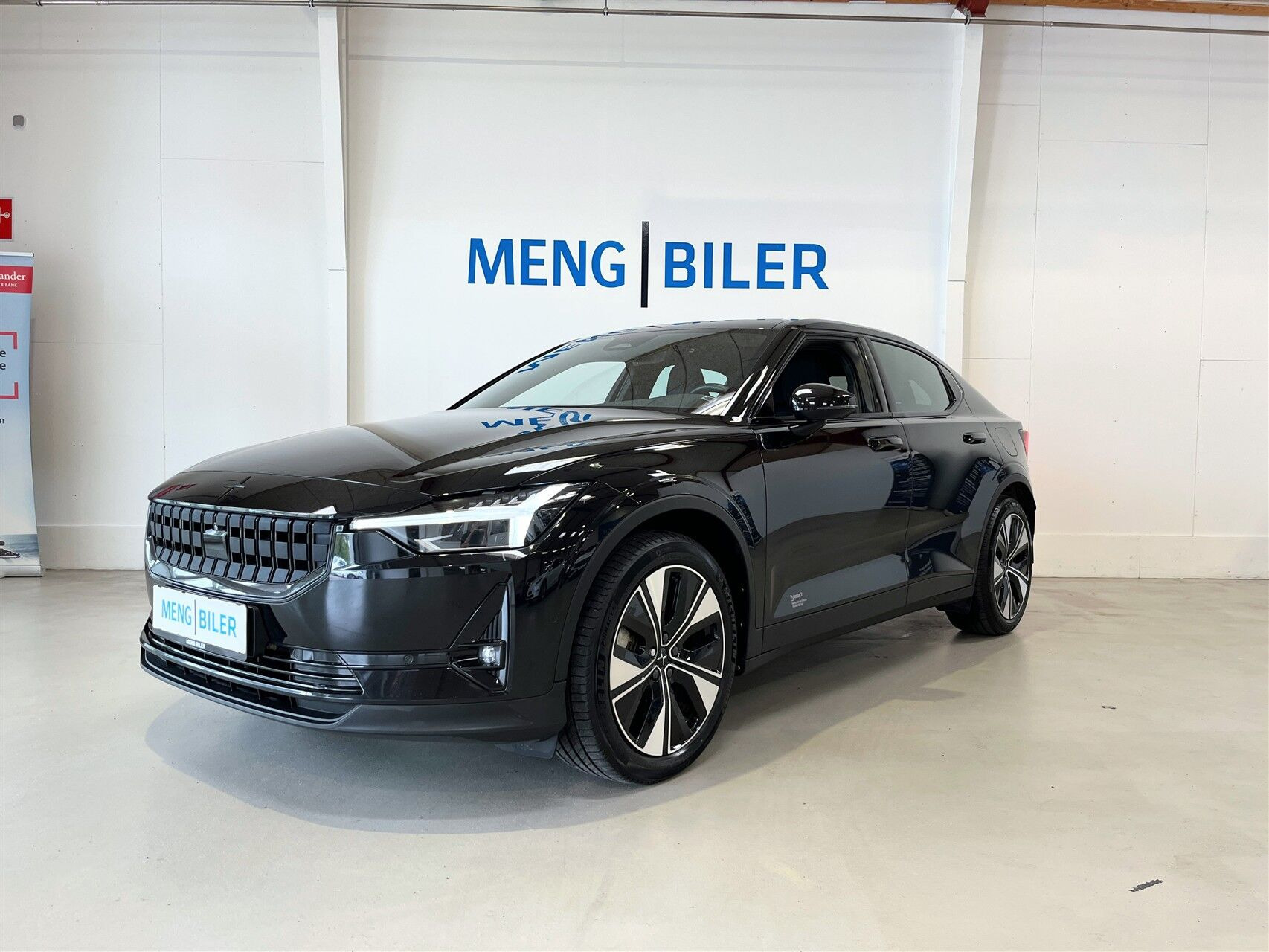 Sort Polestar 2 fra 2023