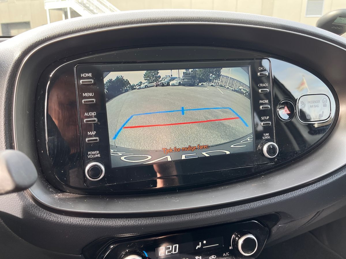 Hvid Toyota Aygo X fra 2022