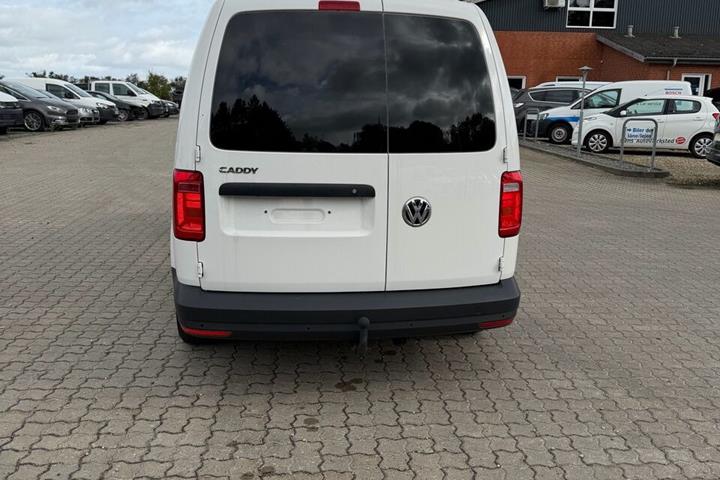 Hvid VW Caddy Maxi fra 2021