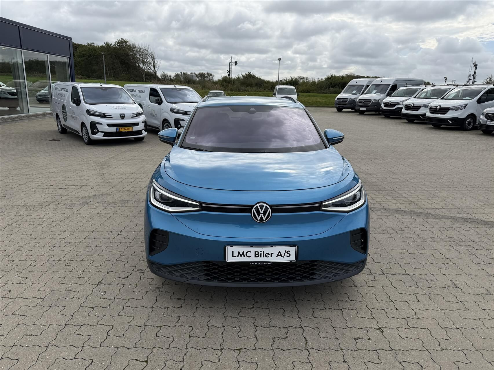 Blå VW ID.4 fra 2025