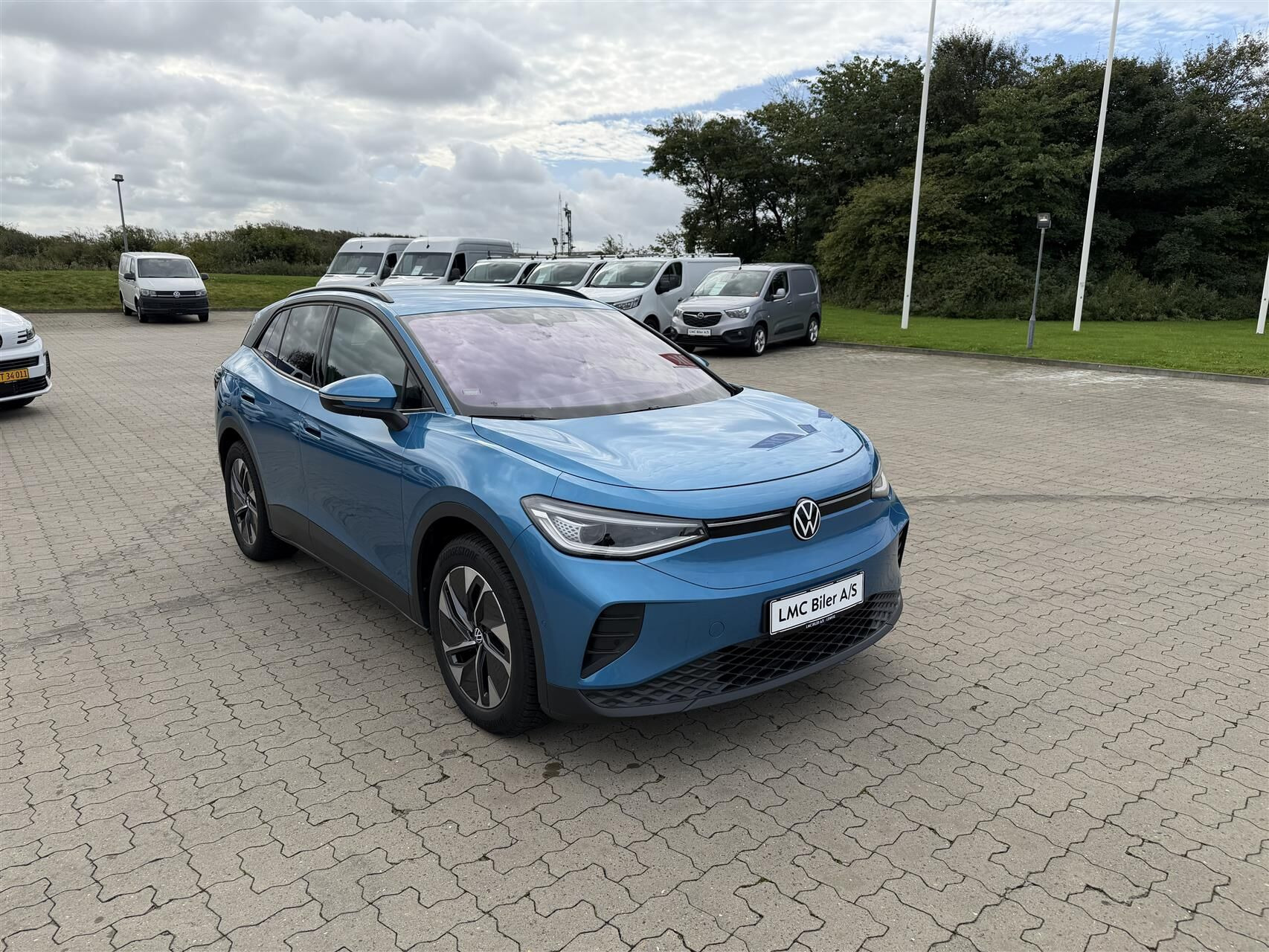 Blå VW ID.4 fra 2025