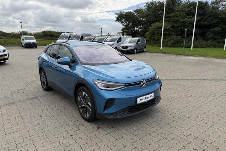 Blå VW ID.4 fra 2025
