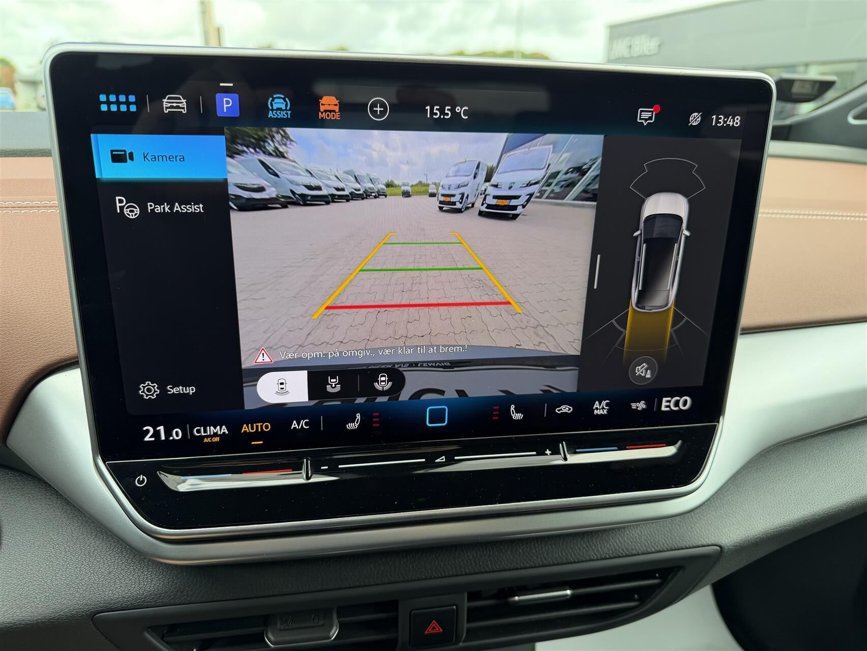 Blå VW ID.4 fra 2025