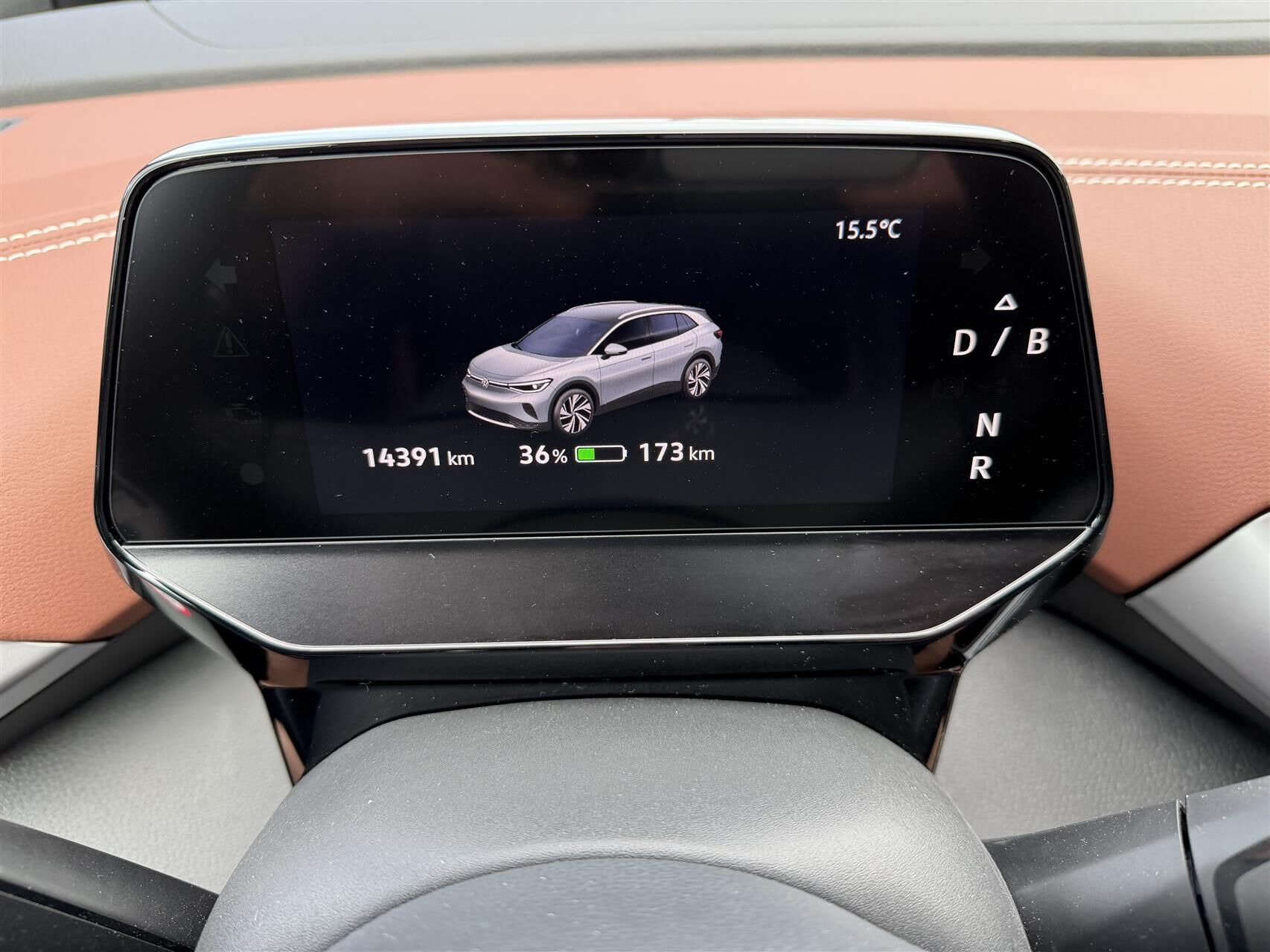 Blå VW ID.4 fra 2025