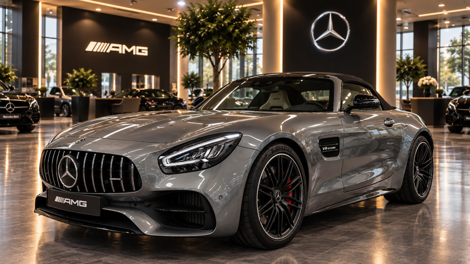 Mercedes AMG GT C 4,0 Roadster aut.