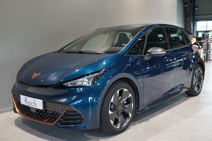 Blå Cupra Born fra 2025