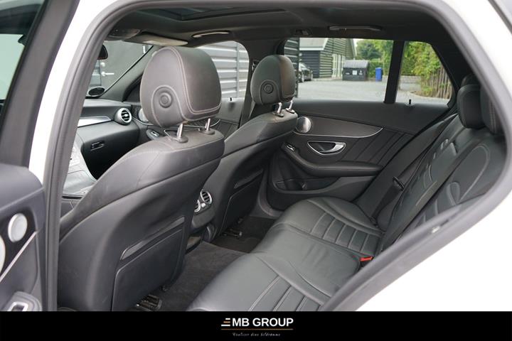Hvid Mercedes C450 fra 2016