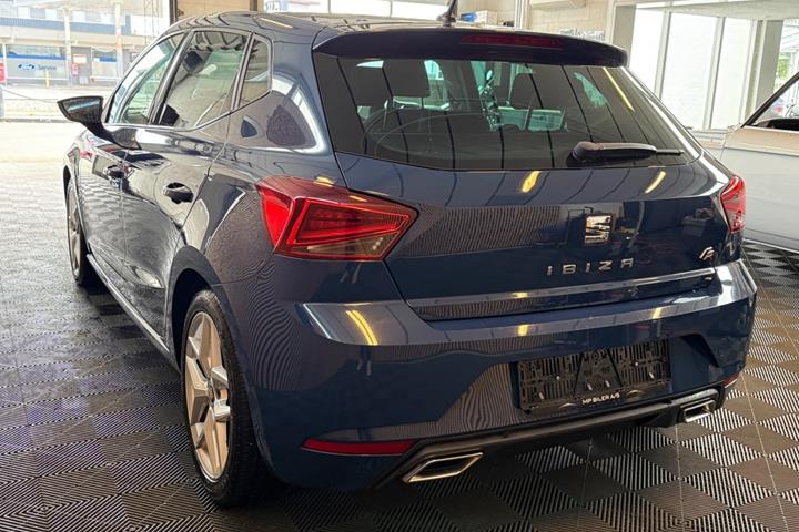 Blå Seat Ibiza fra 2018