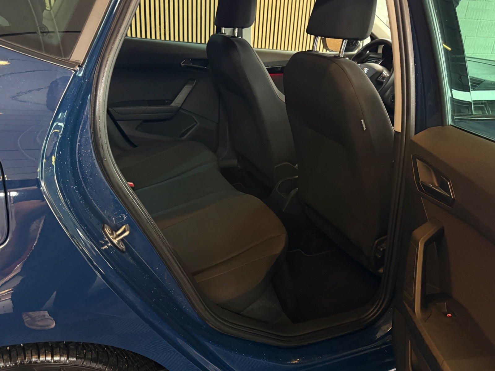 Blå Seat Ibiza fra 2018