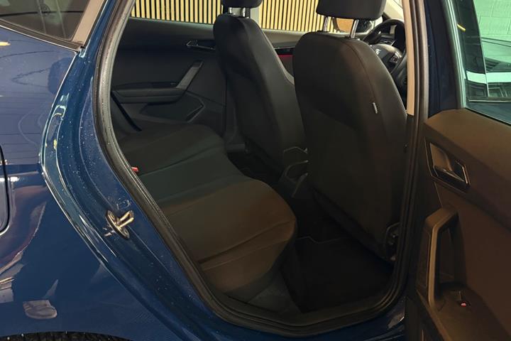 Blå Seat Ibiza fra 2018