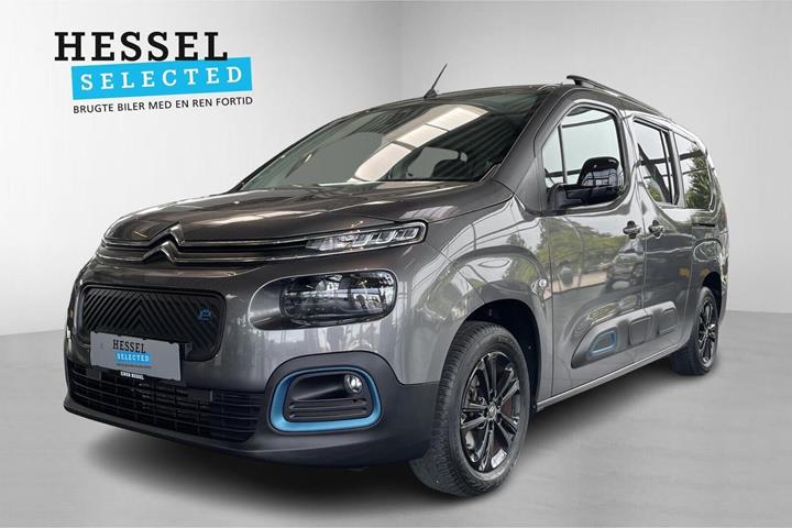 Grå Citroën ë-Berlingo fra 2022 set udefra