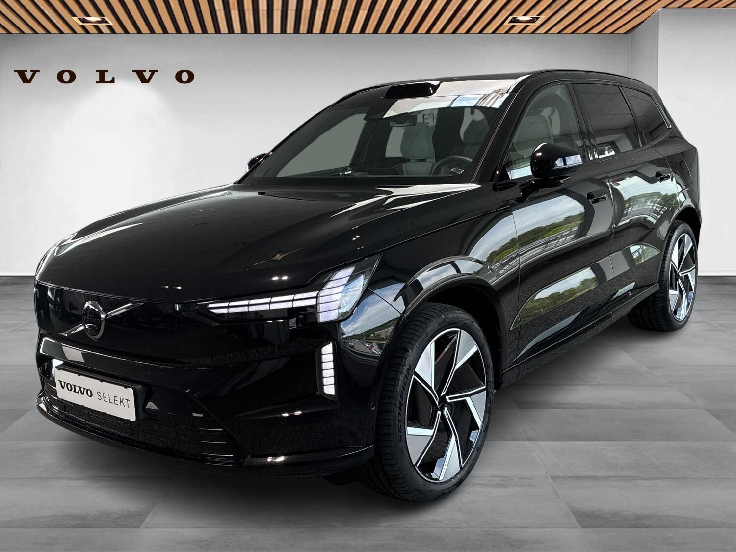 Sort Volvo EX90 fra 2025