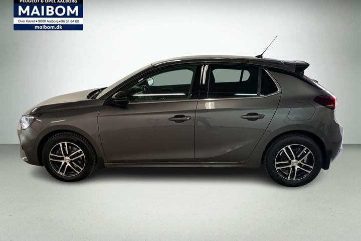 Grå Opel Corsa fra 2020