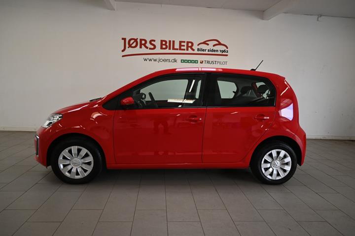 Rød VW E-UP! fra 2022