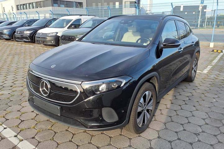 Sort Mercedes EQA350 fra 2023