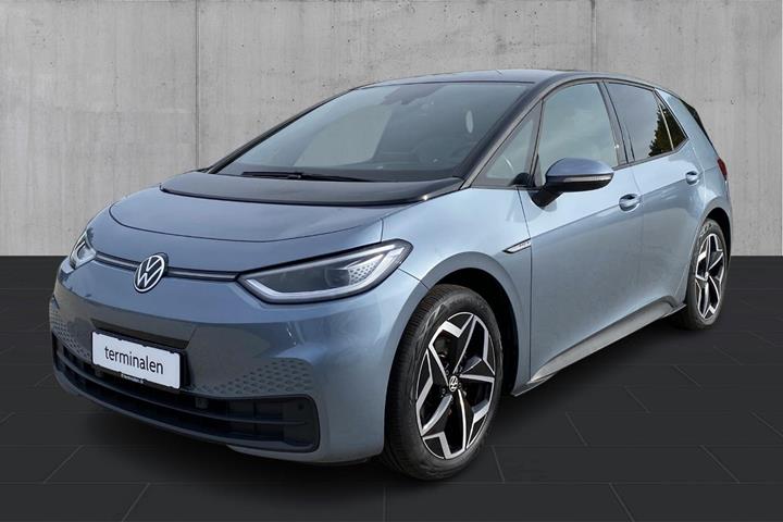 Grå VW ID.3 fra 2021