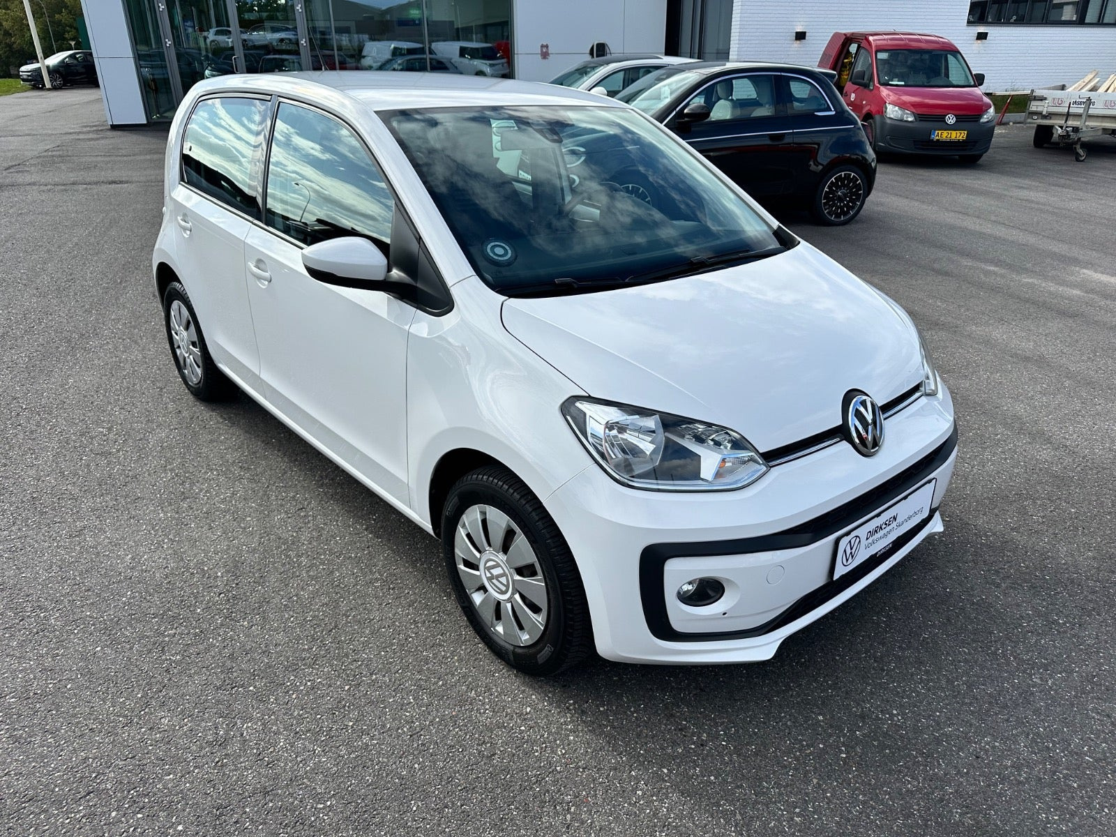 Hvid VW UP! fra 2018