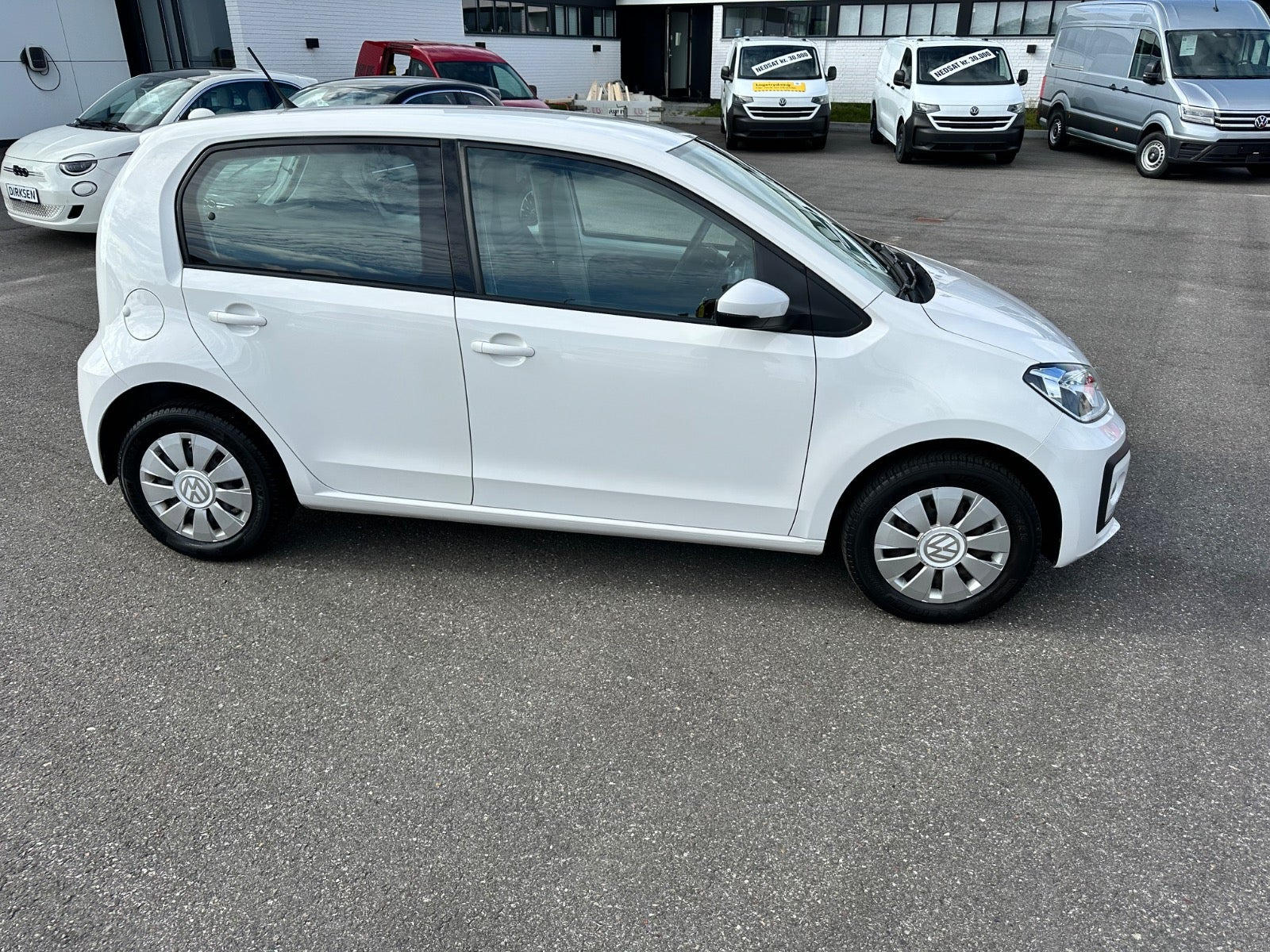 Hvid VW UP! fra 2018