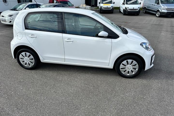 Hvid VW UP! fra 2018