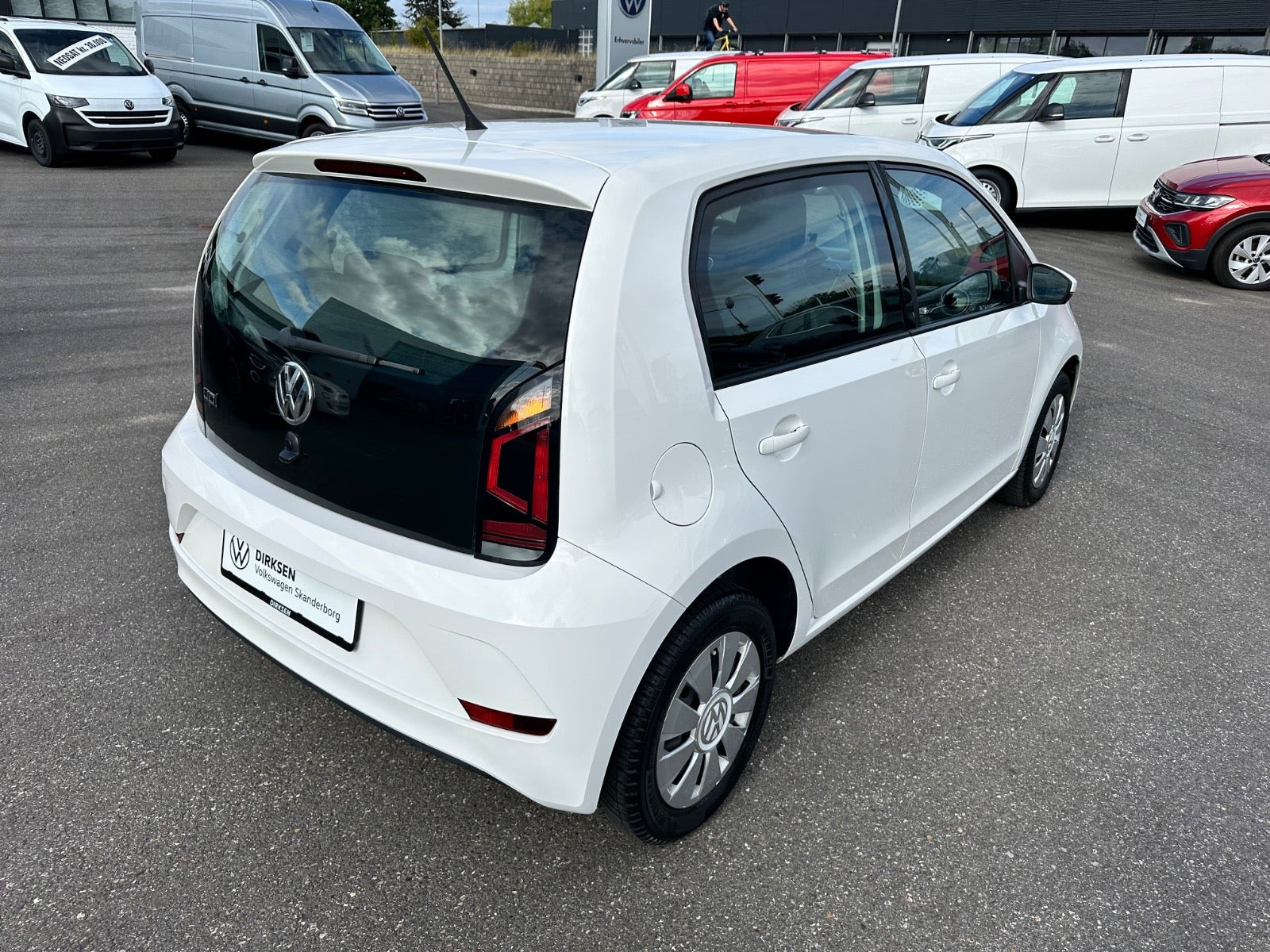 Hvid VW UP! fra 2018