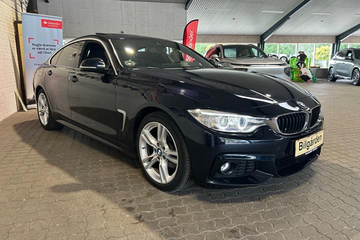 Blå BMW 420d fra 2016