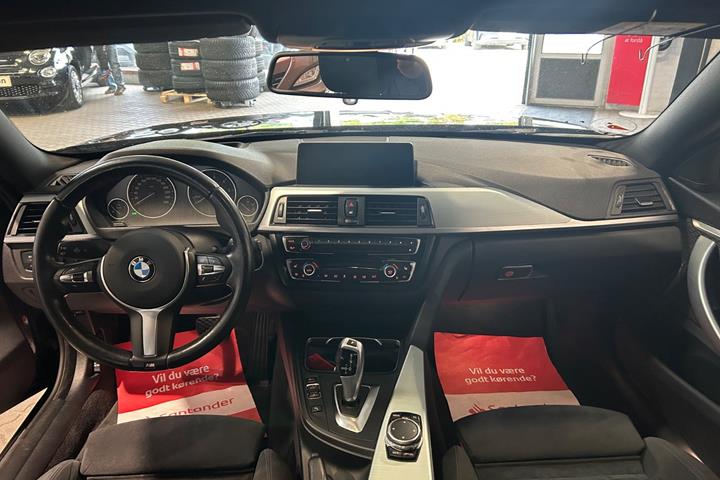 Blå BMW 420d fra 2016