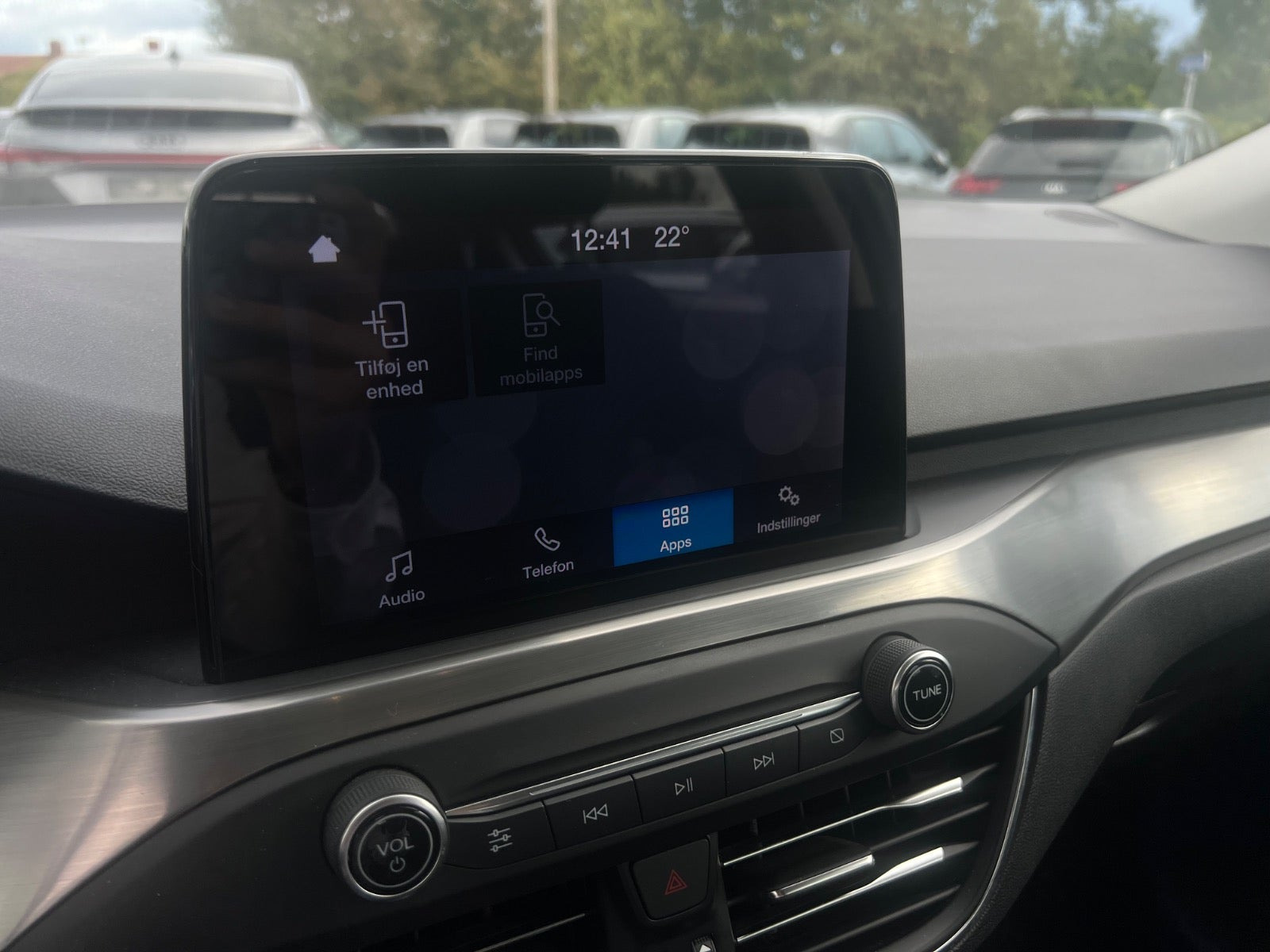 Sort Ford Focus fra 2020