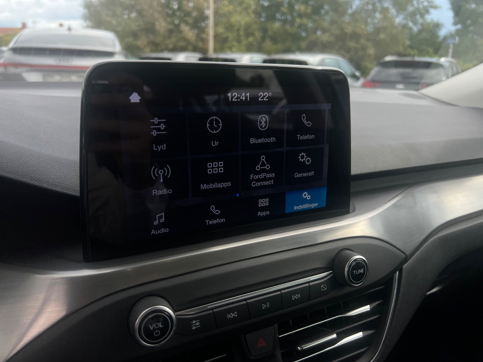 Sort Ford Focus fra 2020