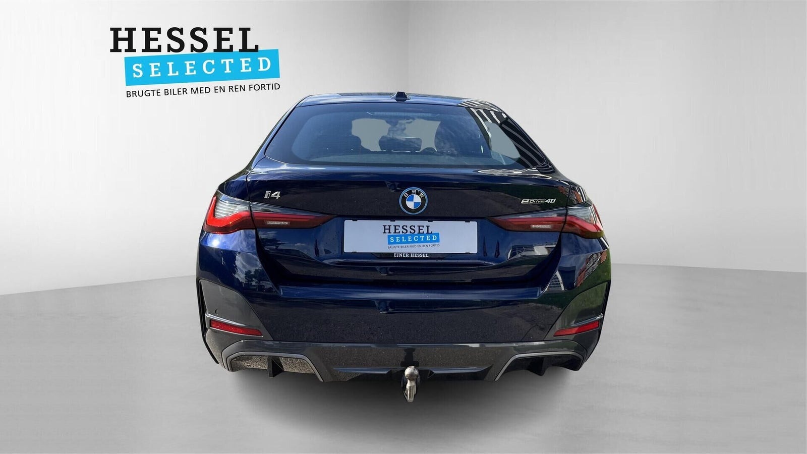 Blå BMW i4 fra 2023
