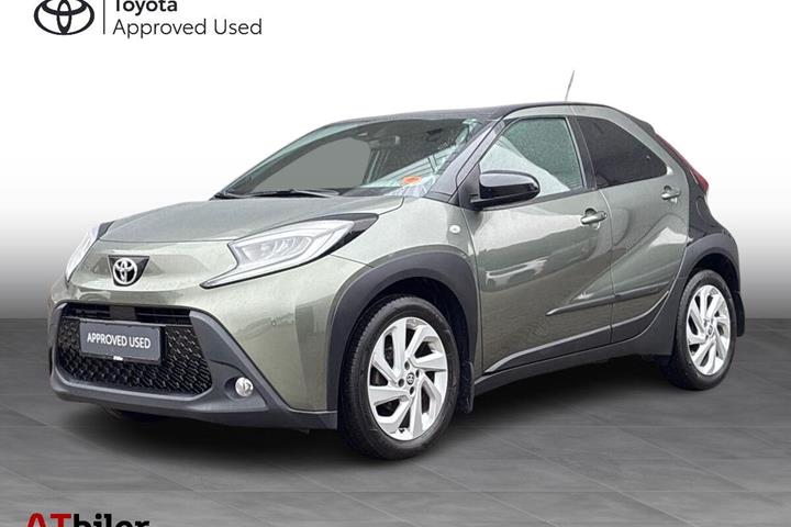 Grøn Toyota Aygo X fra 2022