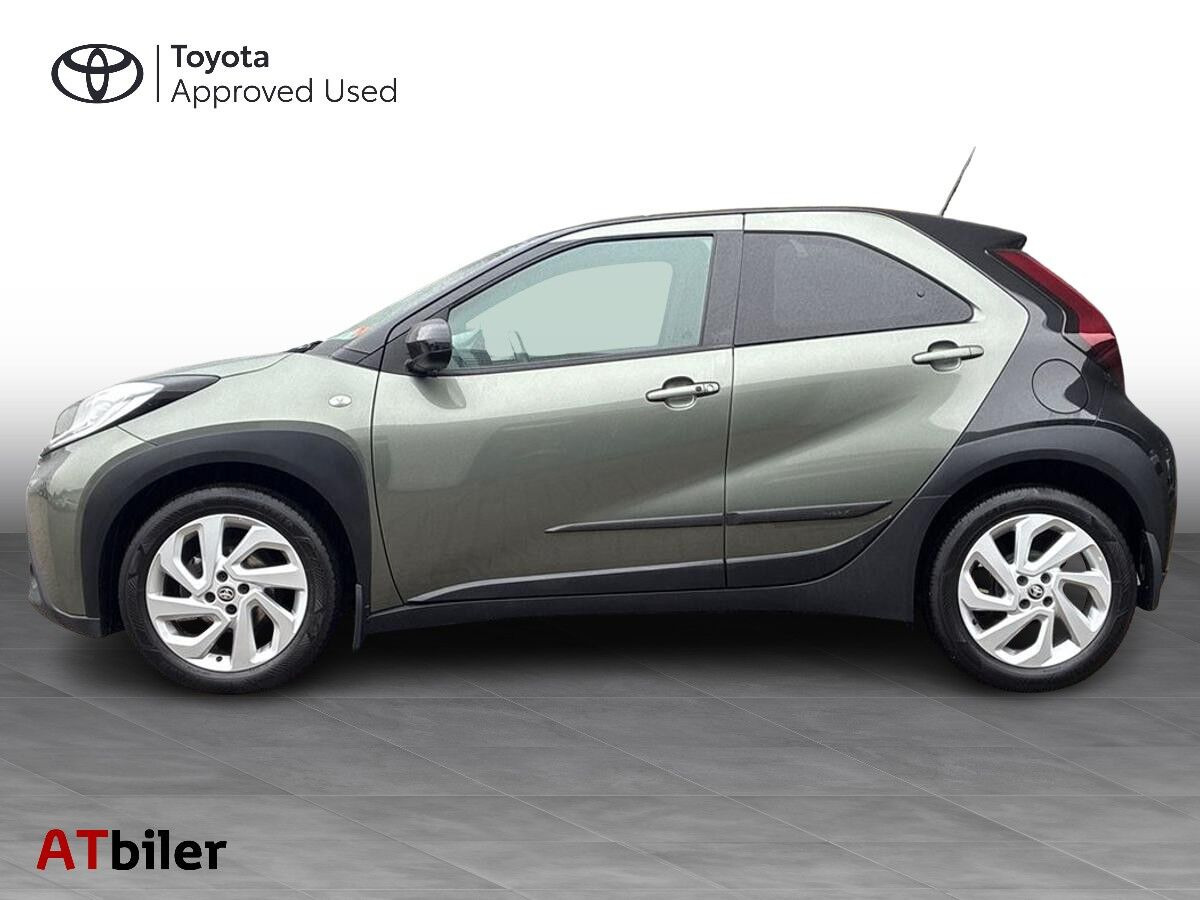 Grøn Toyota Aygo X fra 2022