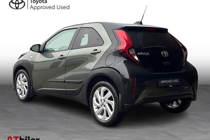 Grøn Toyota Aygo X fra 2022