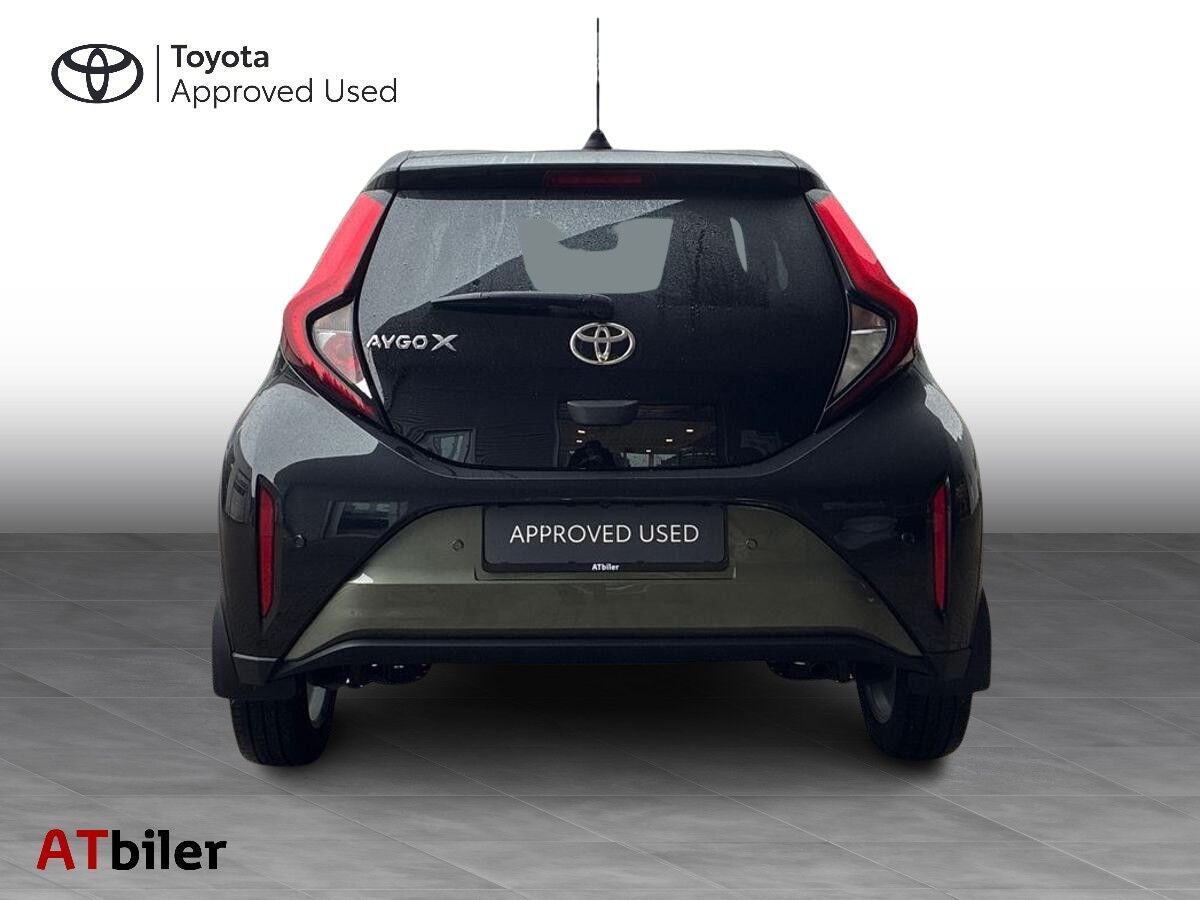 Grøn Toyota Aygo X fra 2022
