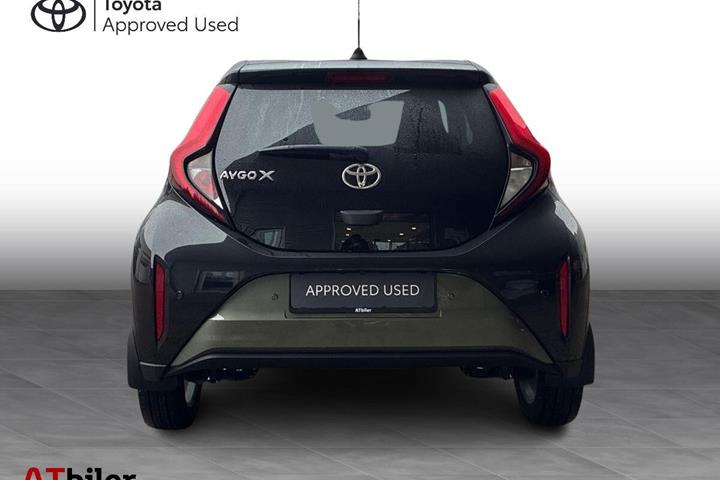 Grøn Toyota Aygo X fra 2022