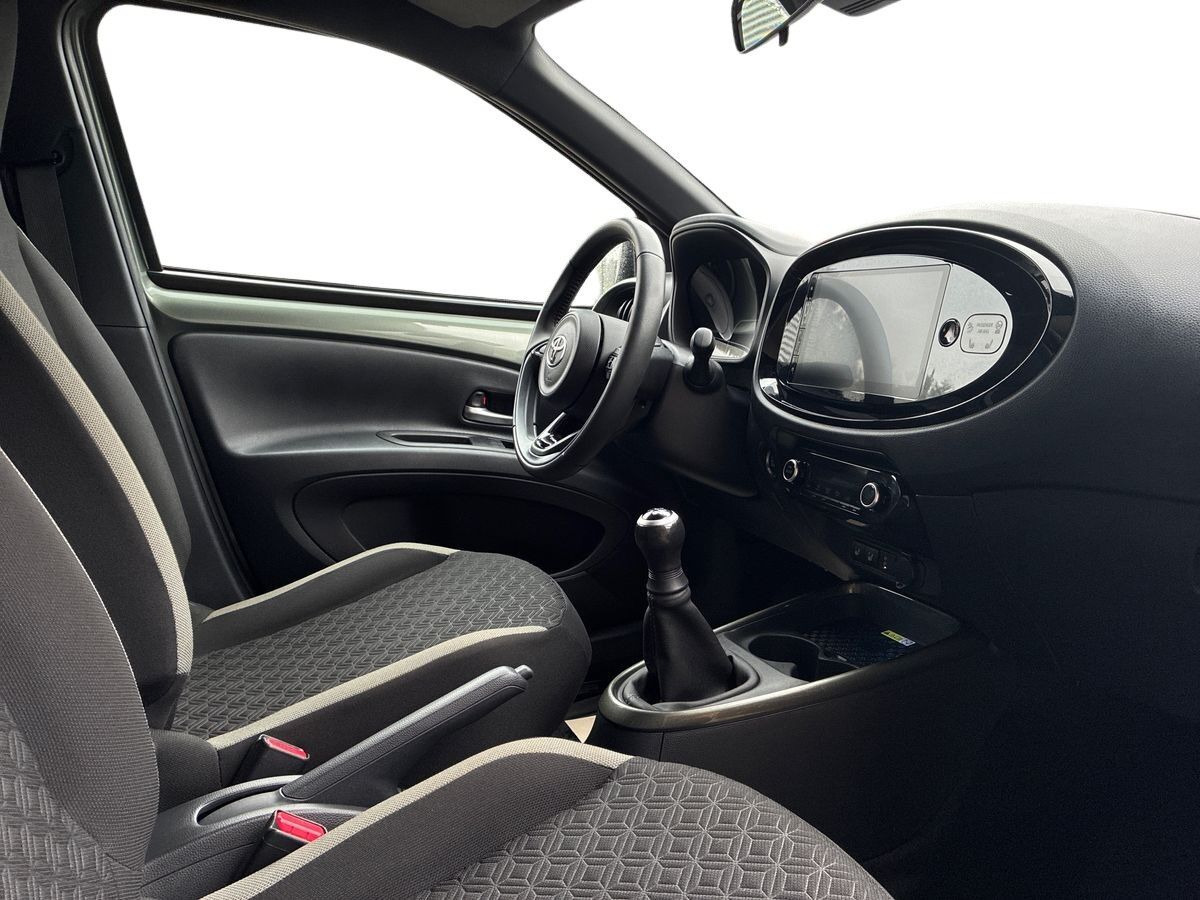 Grøn Toyota Aygo X fra 2022