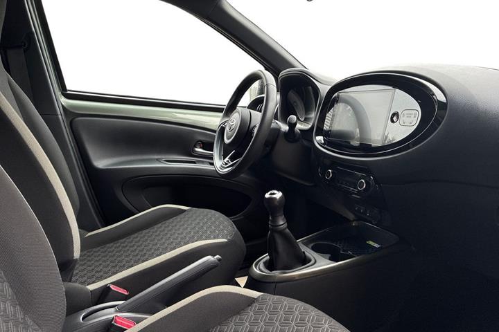 Grøn Toyota Aygo X fra 2022