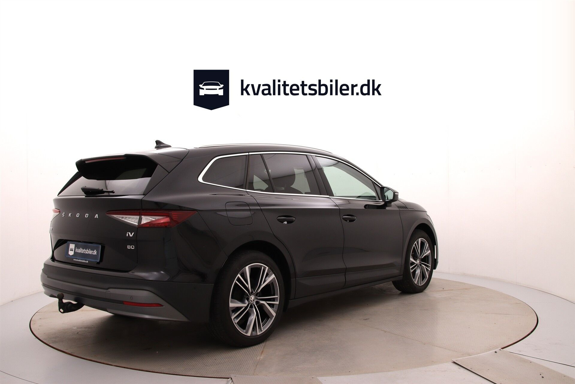 Sort Skoda Enyaq fra 2022