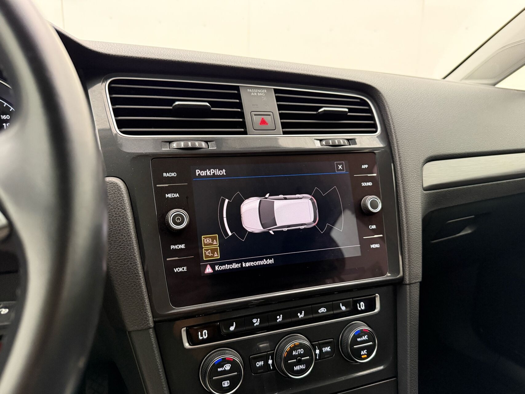 Sort VW Golf fra 2019