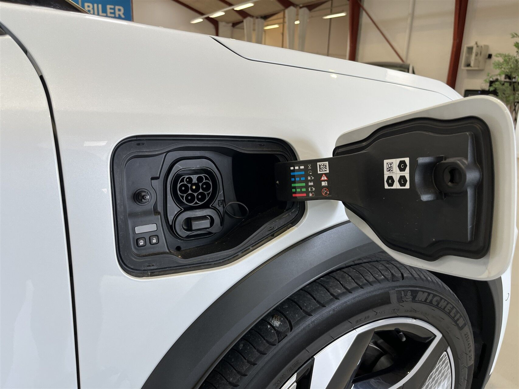 Hvid Renault Scénic fra 2024