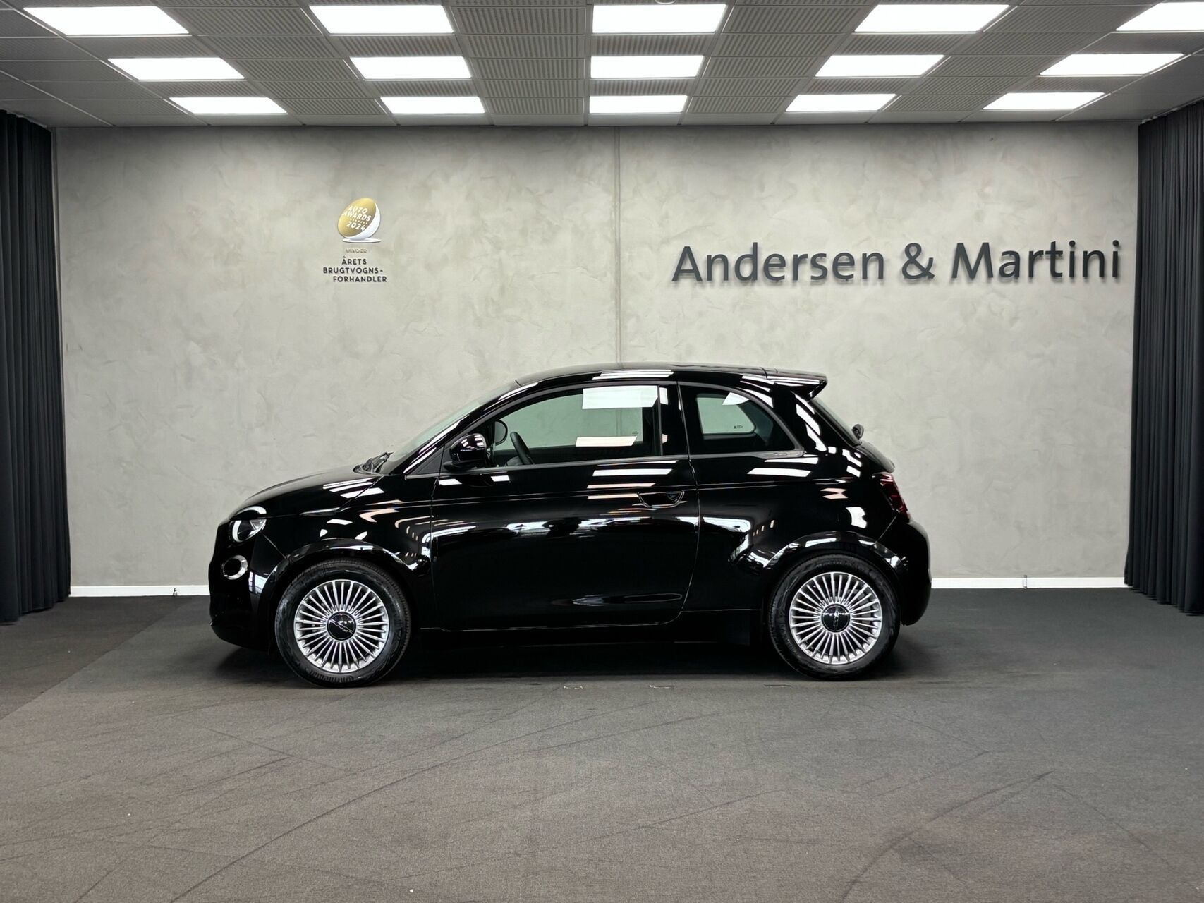 Sort Fiat 500e fra 2023