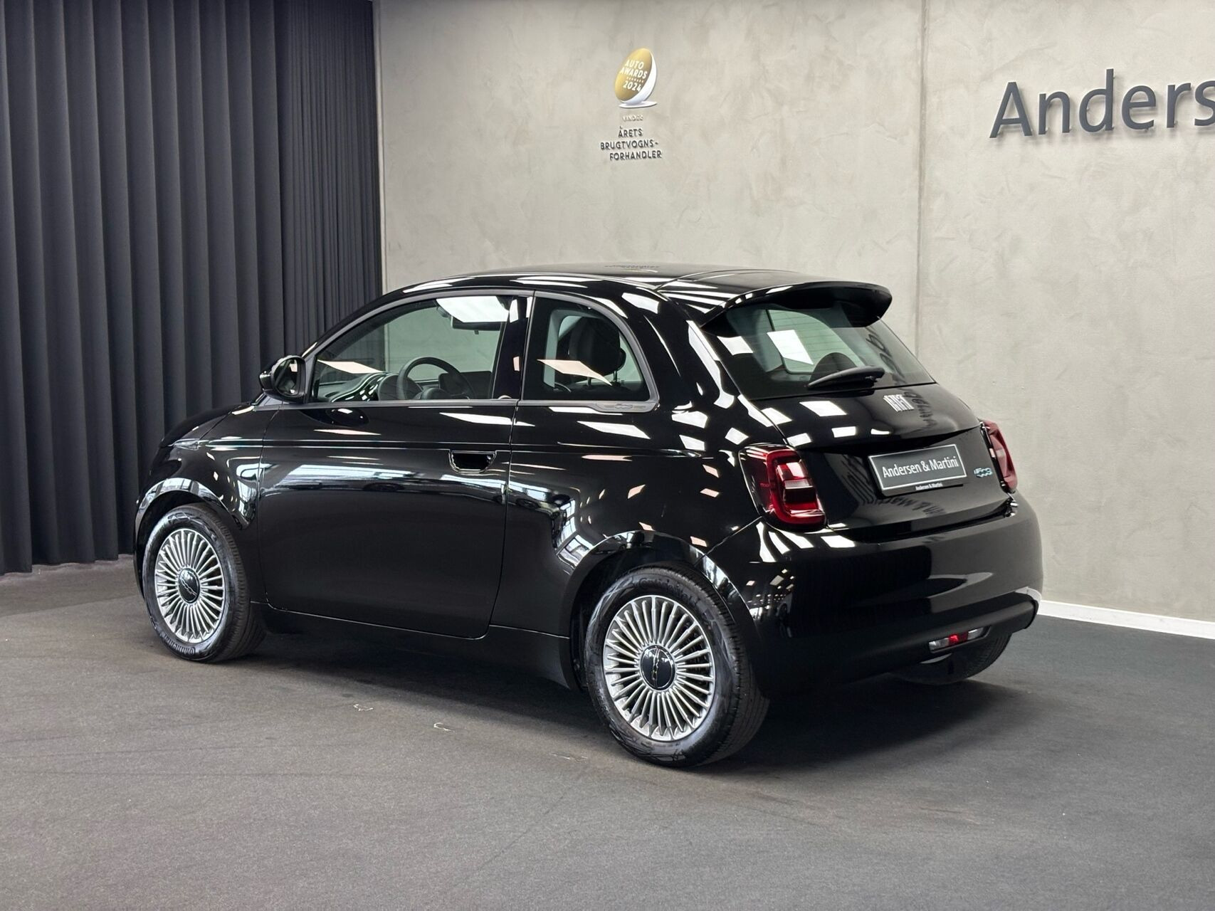 Sort Fiat 500e fra 2023