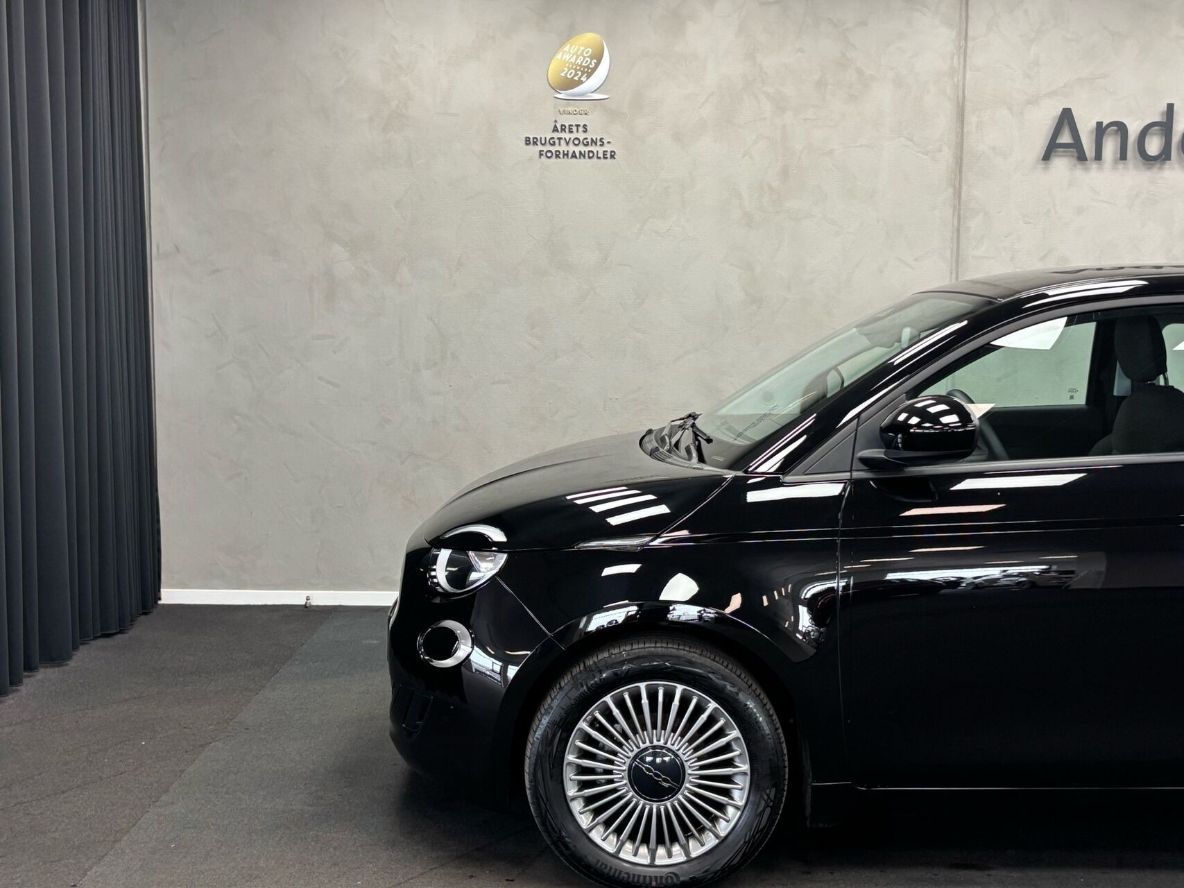 Sort Fiat 500e fra 2023