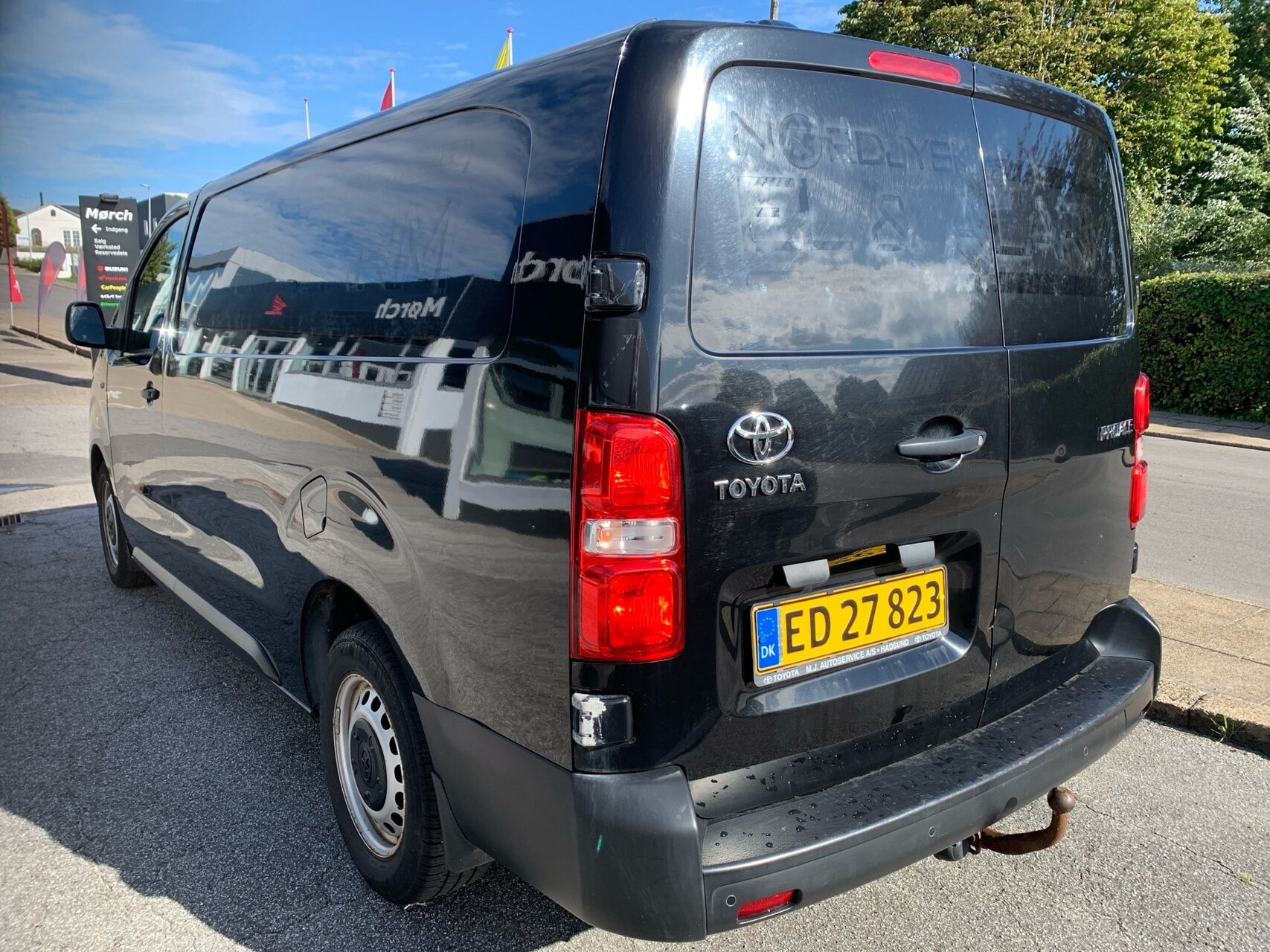 Sort Toyota ProAce fra 2019